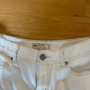 Free people white skinny jeans